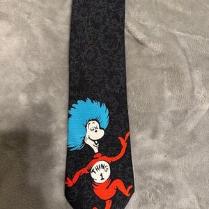Dr. Seuss Thing 1 & 2 Character Necktie